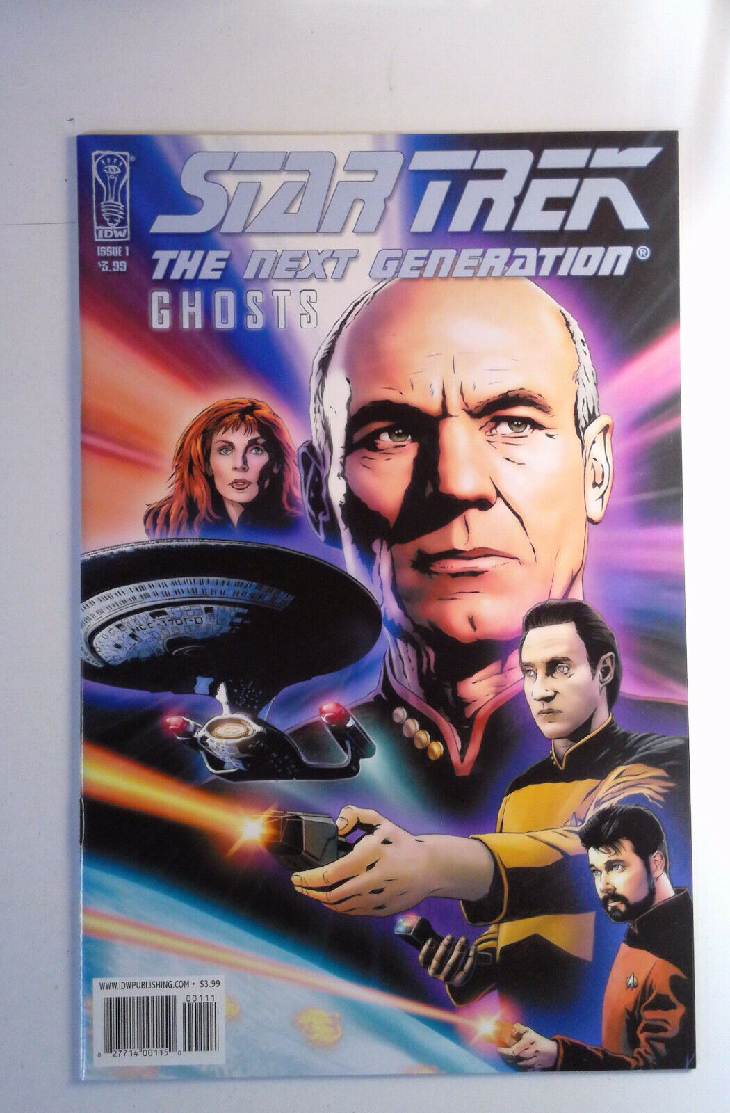 2009 Star Trek: The Next Generation: Ghosts #1 IDW Publishing 9.4 NM Comic Boo