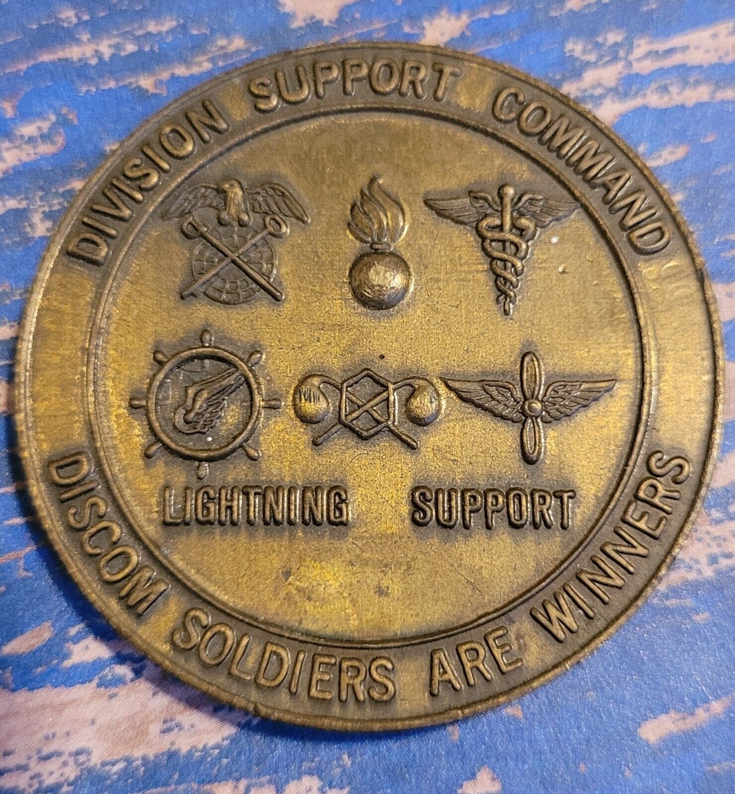 VERY OLD 25th Infantry Division Challenge Coin