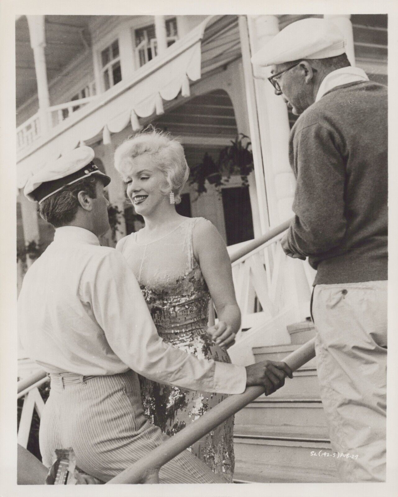 Marilyn Monroe + Tony Curtis (1960s) ❤ Collectable Memorabilia Rare Photo K 396