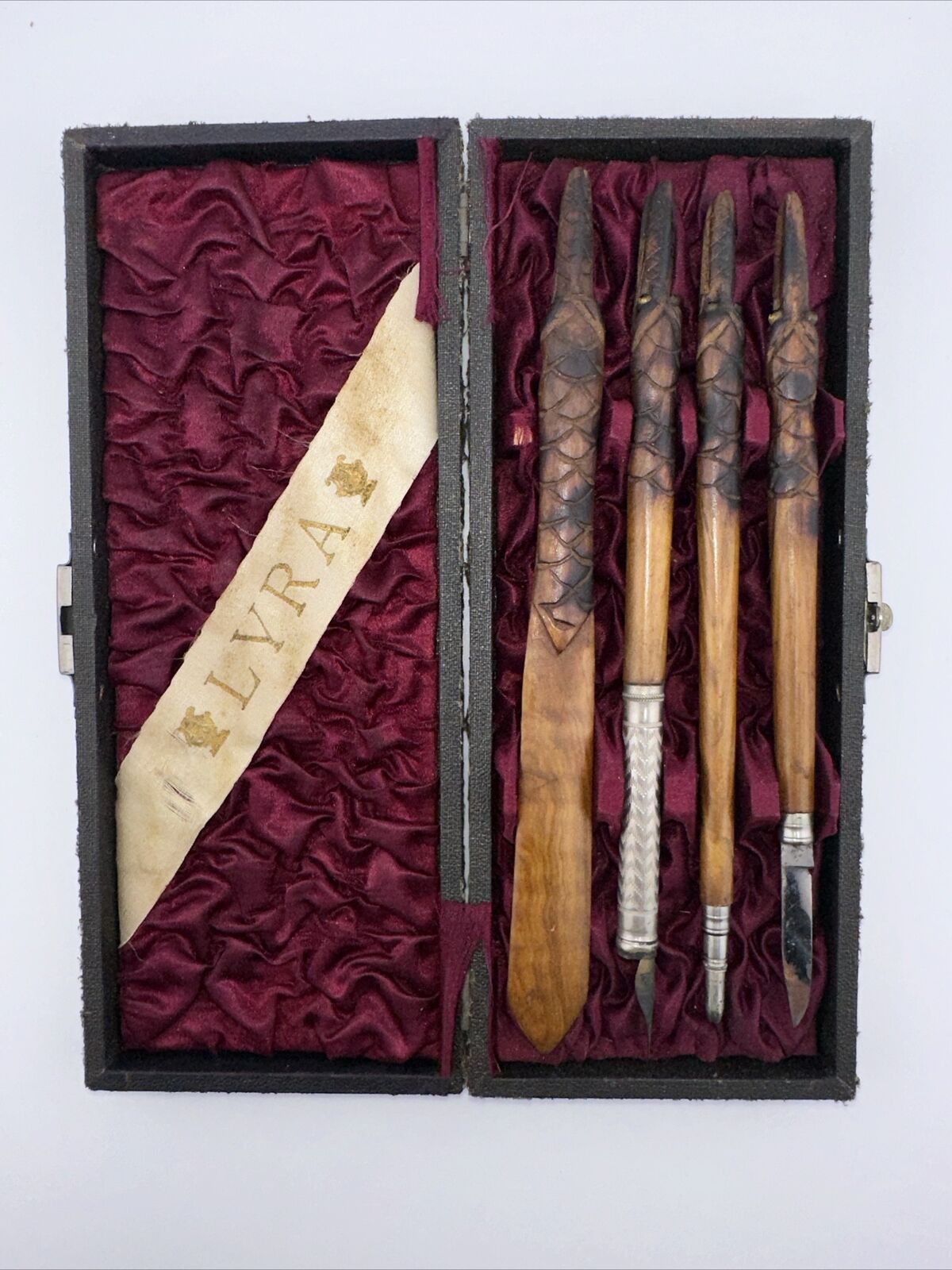 Antique - Lyra Writing Tool Set Unique Find Collectible