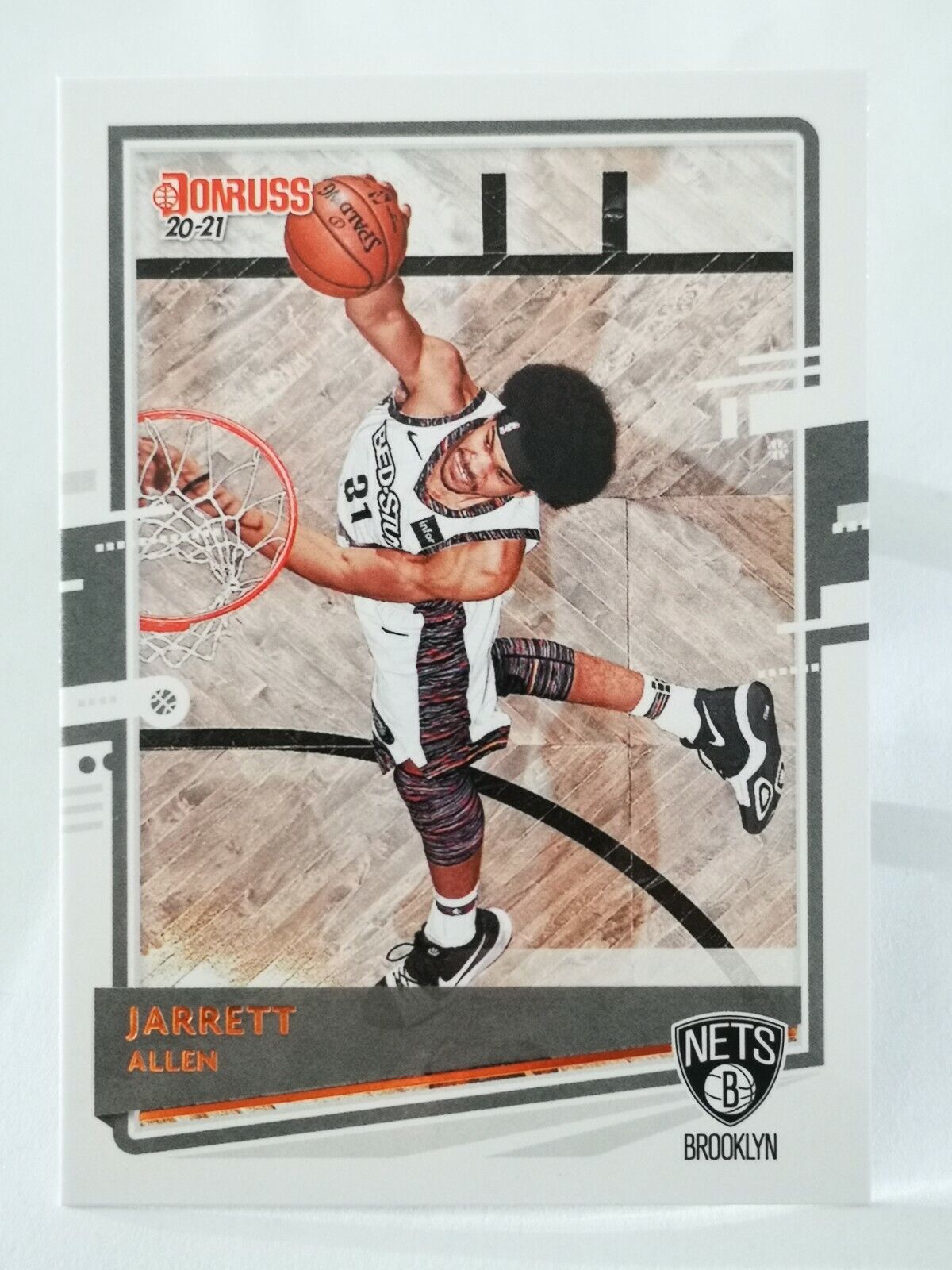 2020-21 Panini Donruss N11 NBA Trading Card #140 Brooklyn Nets Jarrett Allen