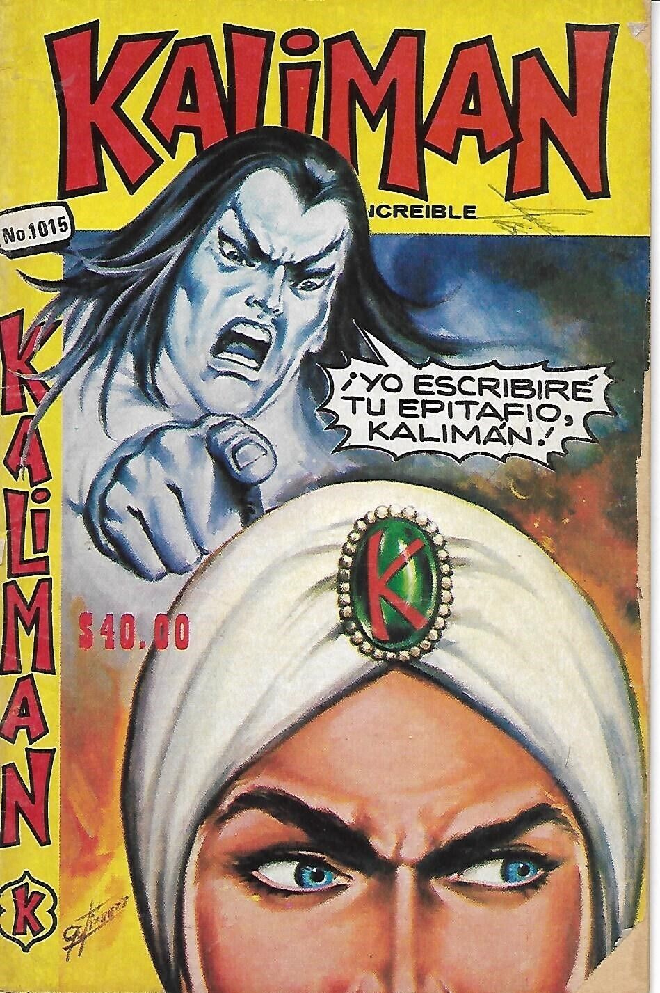 Kaliman El Hombre Increible #1015 - Mayo 10, 1985 - Mexico