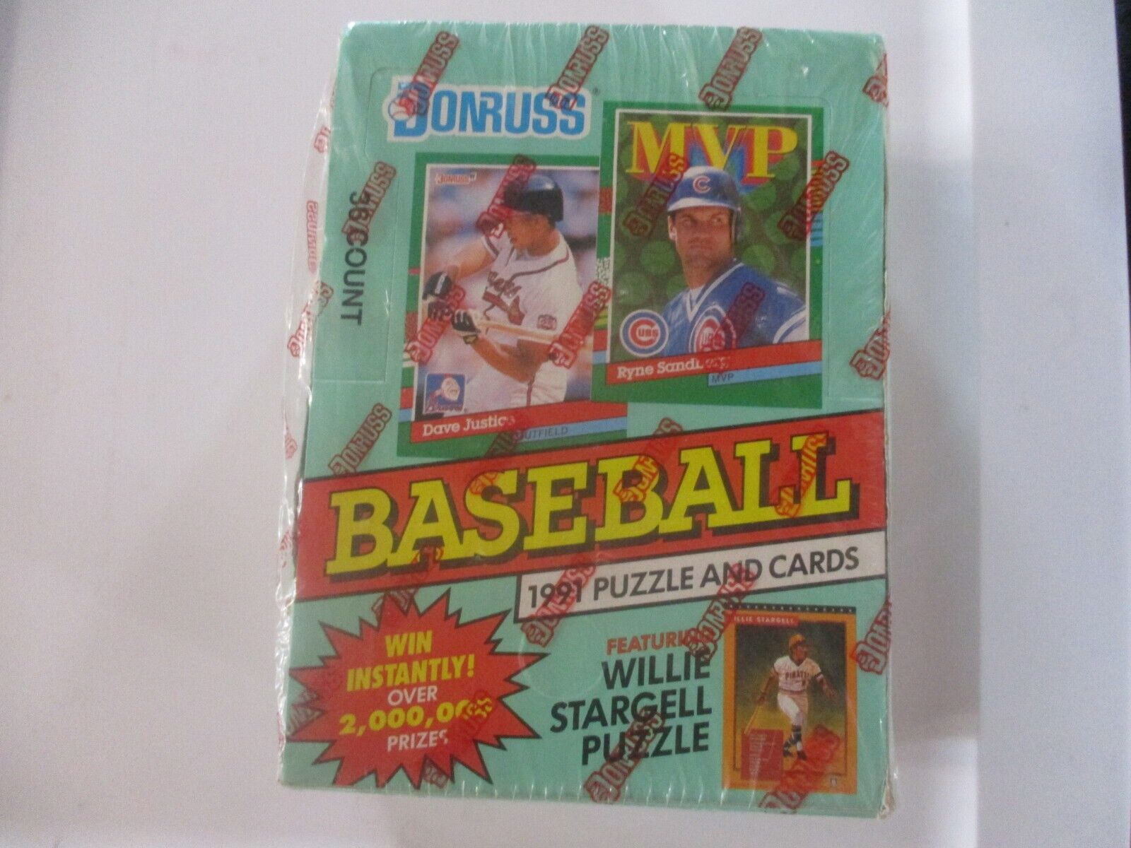 Donruss 1991 baseball cards box mint 