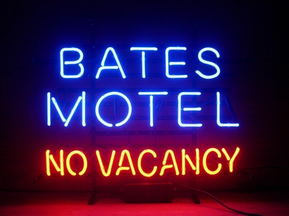 New Bates Motel No Vacancy Neon Light Sign 20\