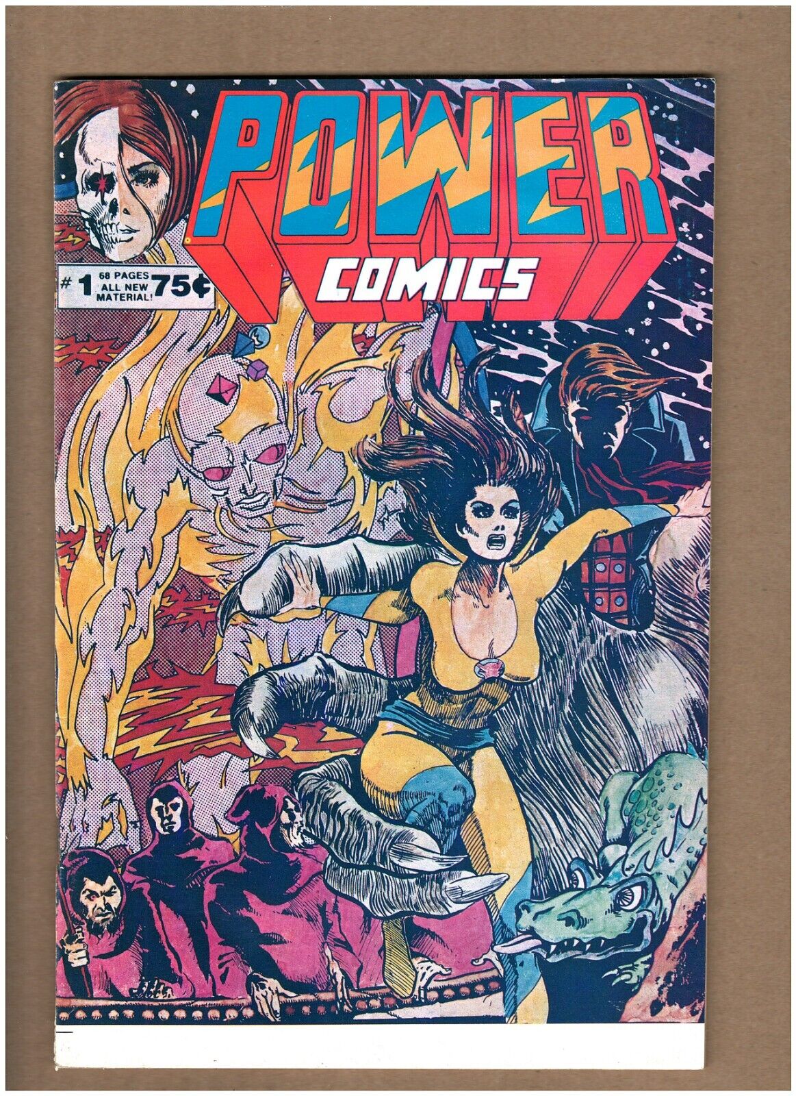 Power Comics #1 1977 Dave Sim Aardvark Night Witch Underground VF 8.0