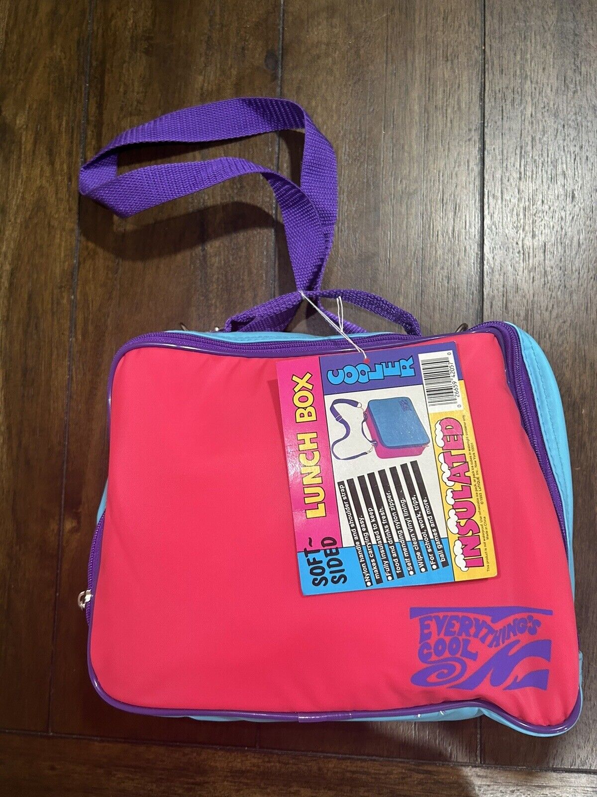 Vintage Lunchbox New With Tags Windbreaker Style Vinyl