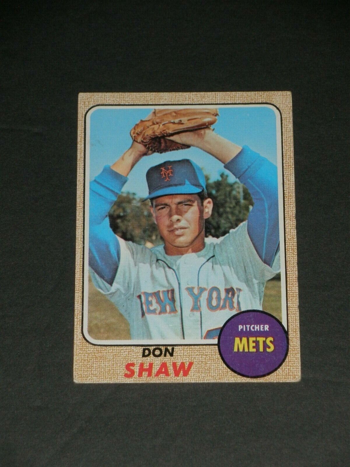 1968 Topps Don SHAW, #521, EX