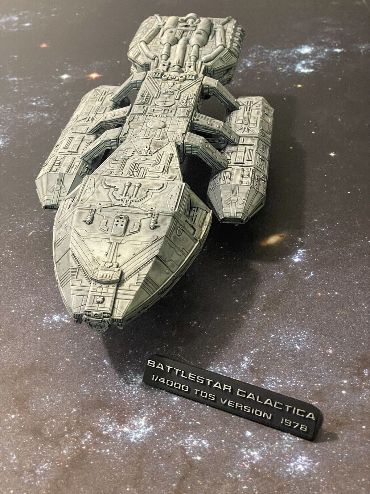 Battlestar Galactica - 12.4” TOS series version Hi-res FanArt 3D model - painted