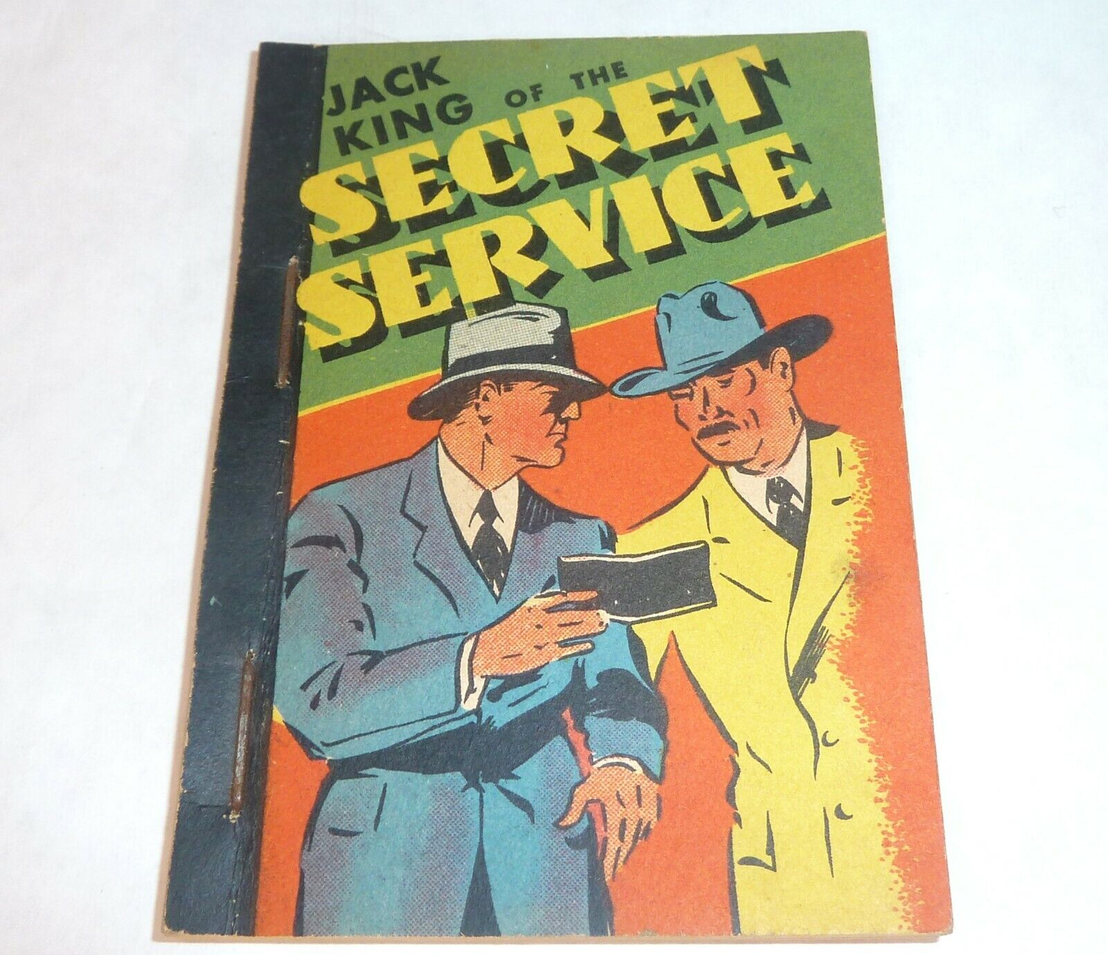 Jack Kent of the Secret Service by John G Gray 1939 Penny Book Whitman Publish