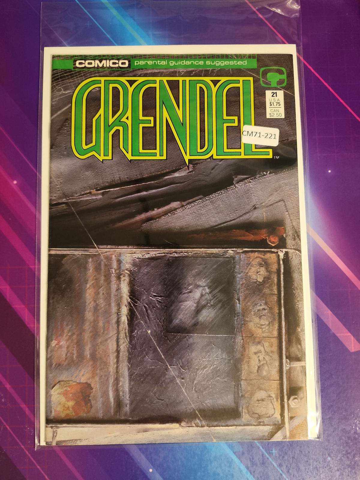 GRENDEL #21 VOL. 2 HIGH GRADE 1ST APP COMICO COMIC BOOK CM71-221