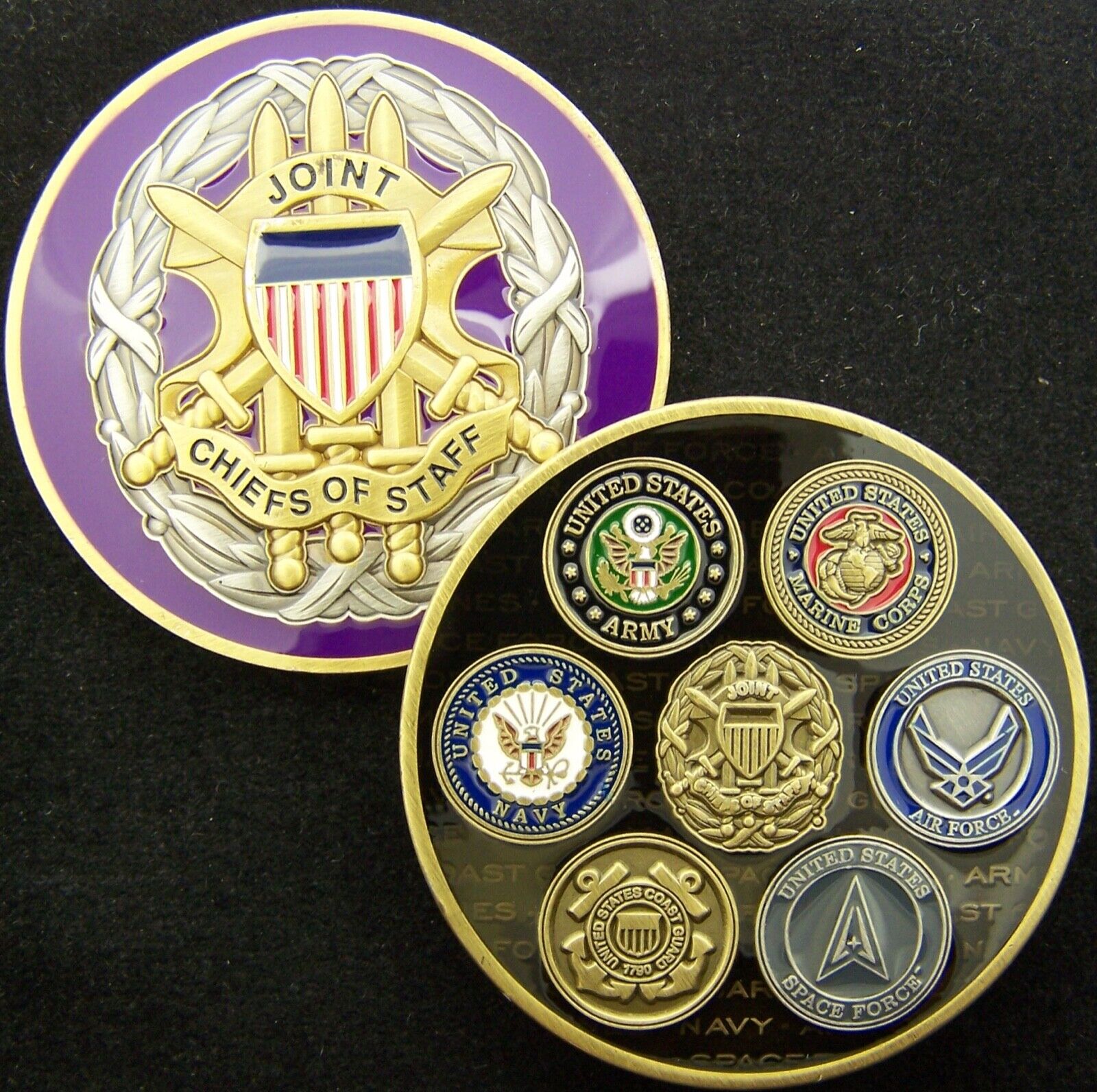 Chairman Joint Chiefs of Staff CJCS Pentagon Challenge Coin V2