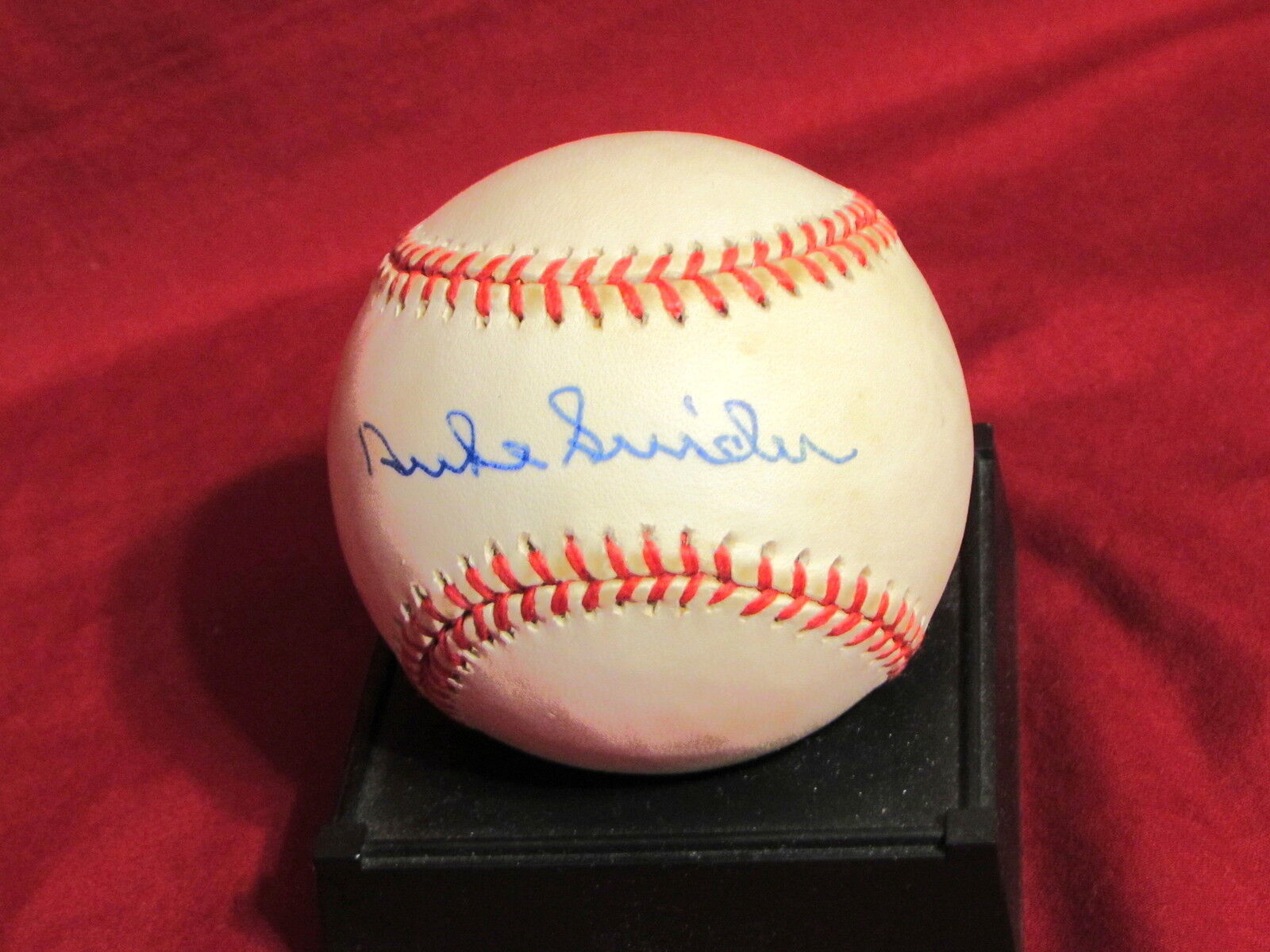 Duke Snider Autographed Coleman National League Baseball SGC COA