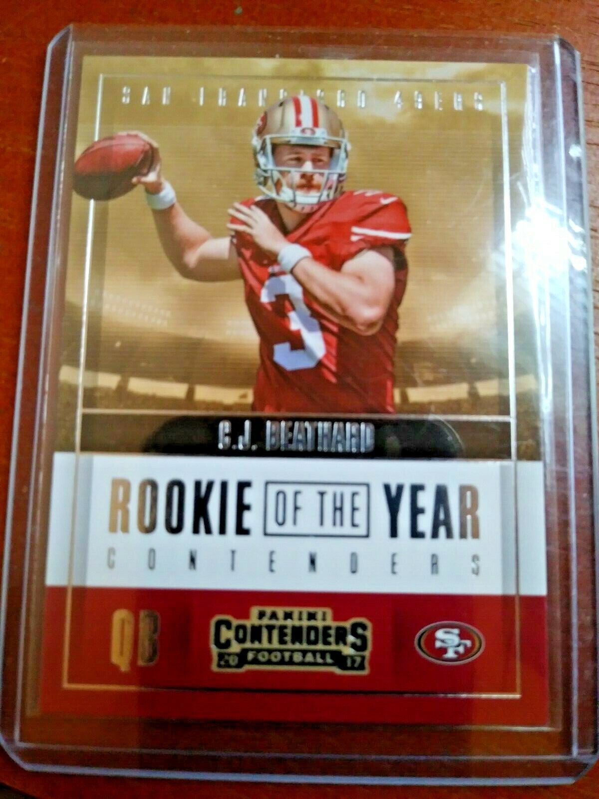 2017 Contenders -  Rookie of the Year  - C.J. Beathard - 49ers - #RY-5