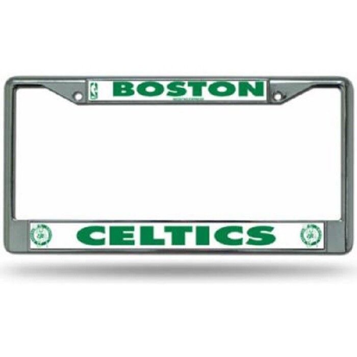 Boston Celtics NBA Basketball Chrome Auto Car License Plate Frame
