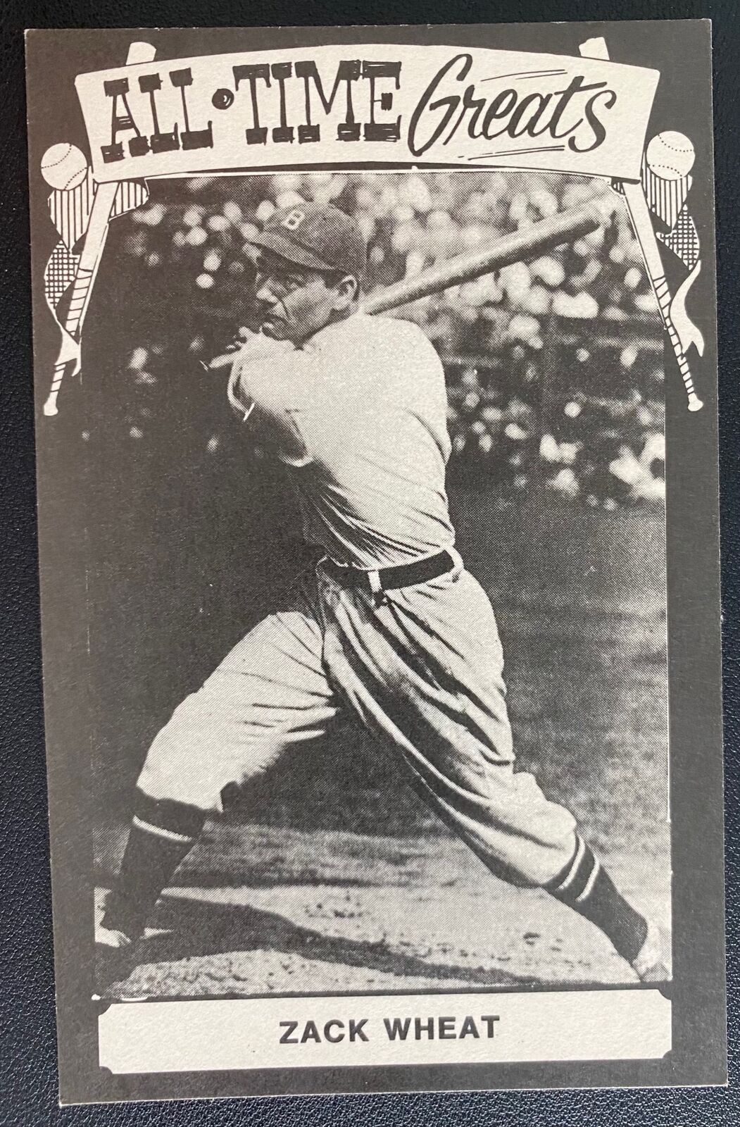 Mint USA Real Picture Postcard Zack Wheat Baseball Player 