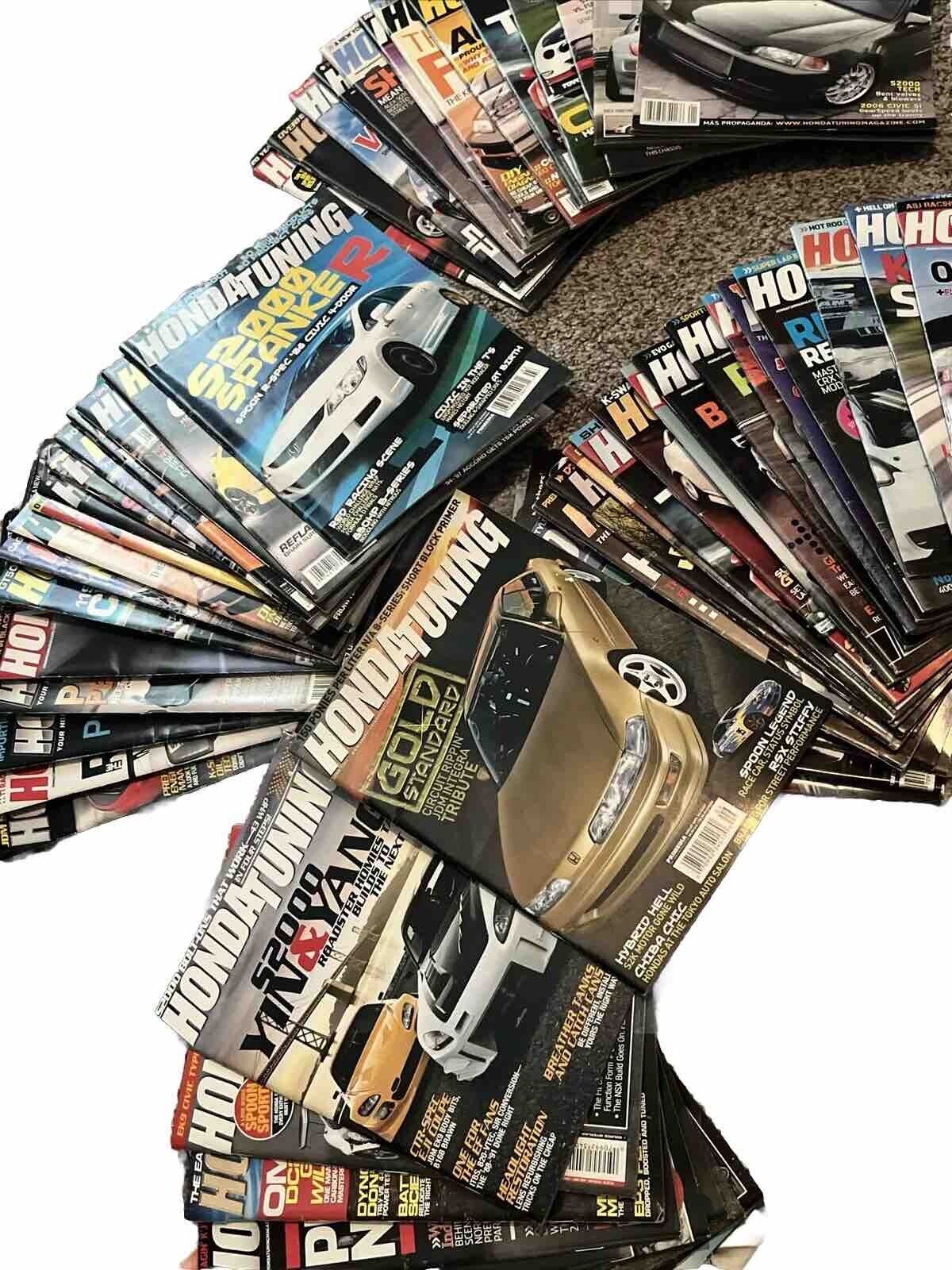 Honda Tuning Magazine Collection, 2005-2012 Store Bought Issues, Perfect Cond.