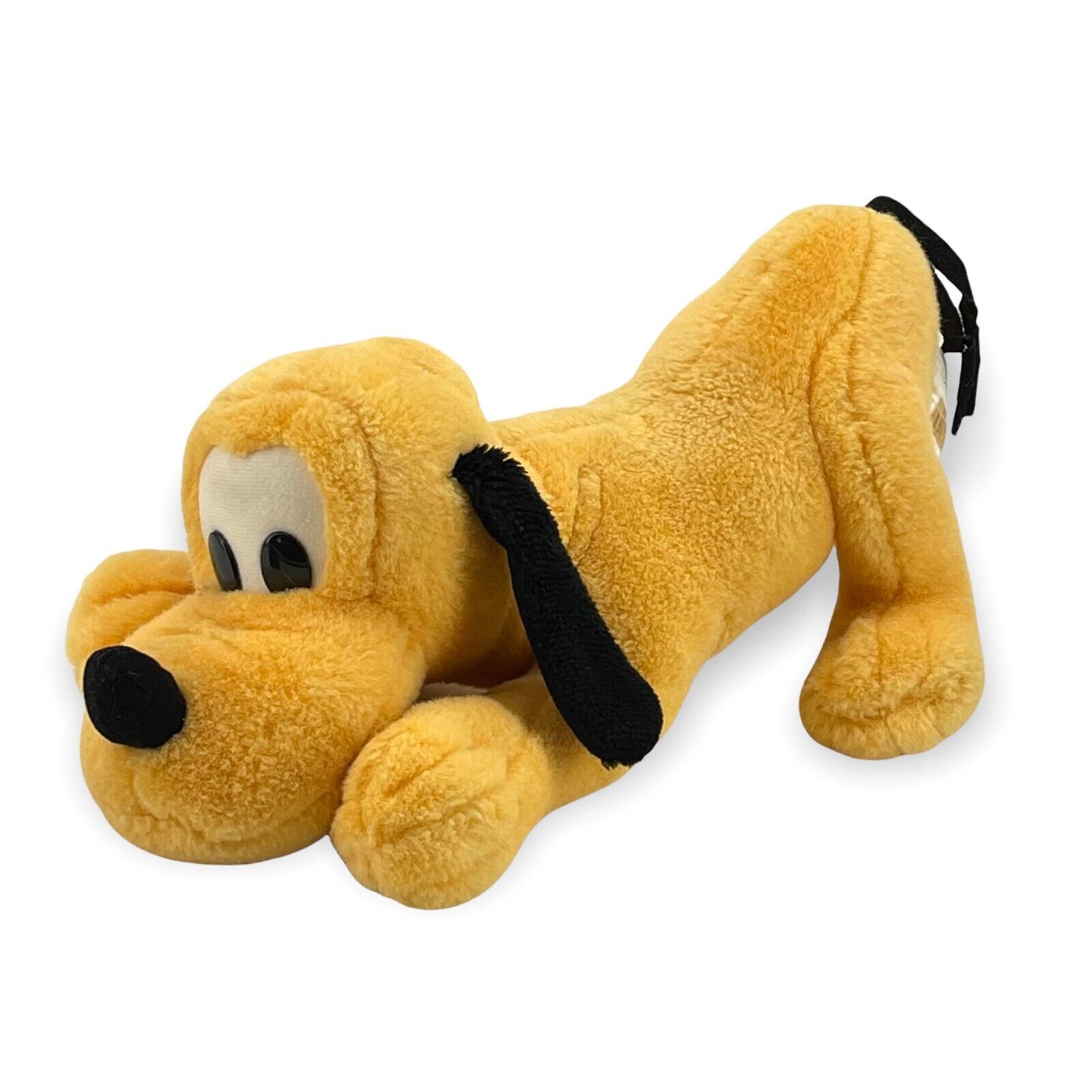 Vintage 13” Walt Disney World Barking Pluto Plush Stuffed Animal