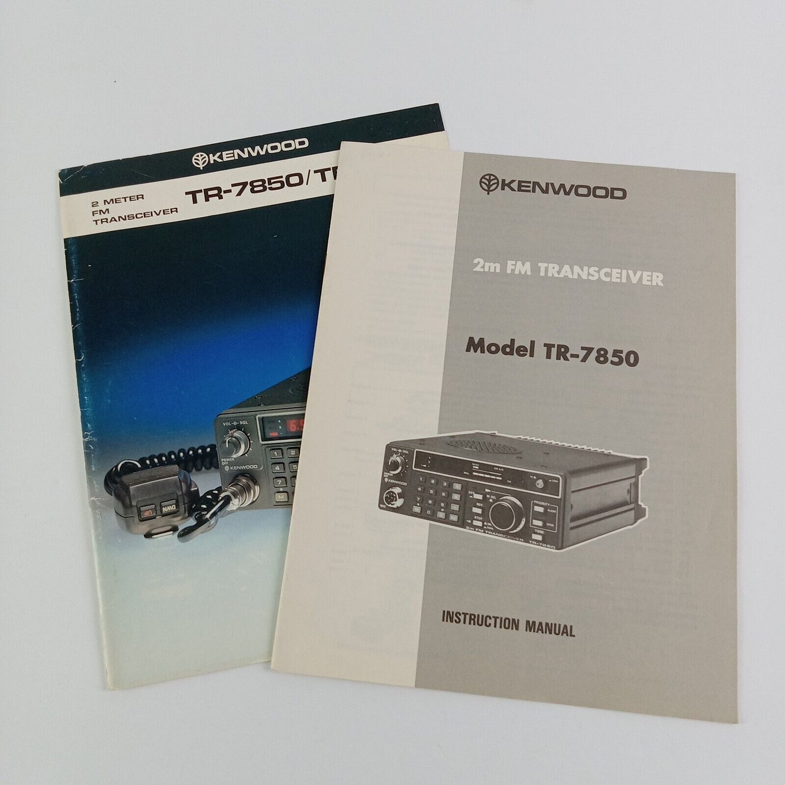 Kenwood TR-7850 2m FM Transceiver Instruction Manual Brochure Owner Original Vtg