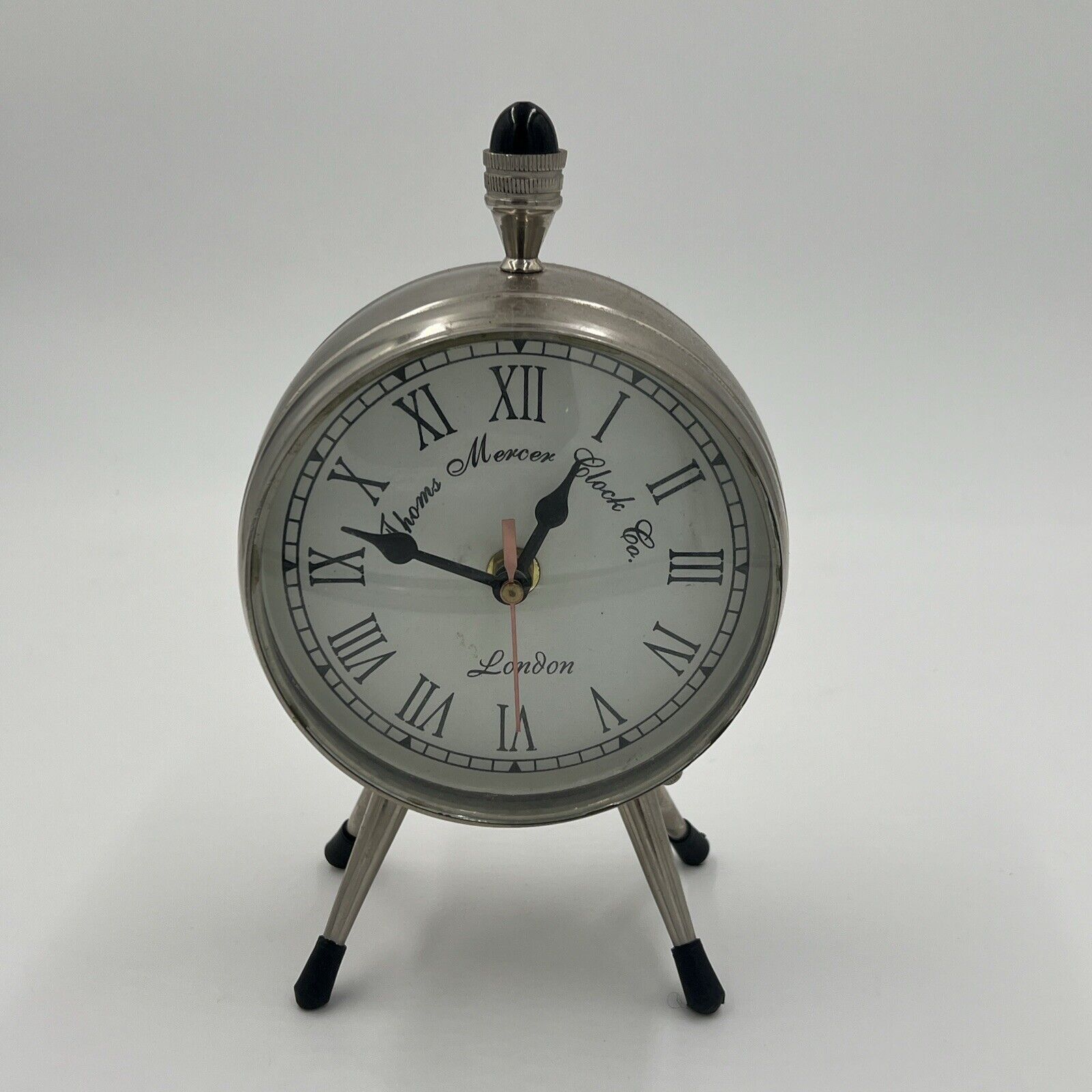 Modern Thomas Mercer Clock Co Analog Clock Deck Mantle London