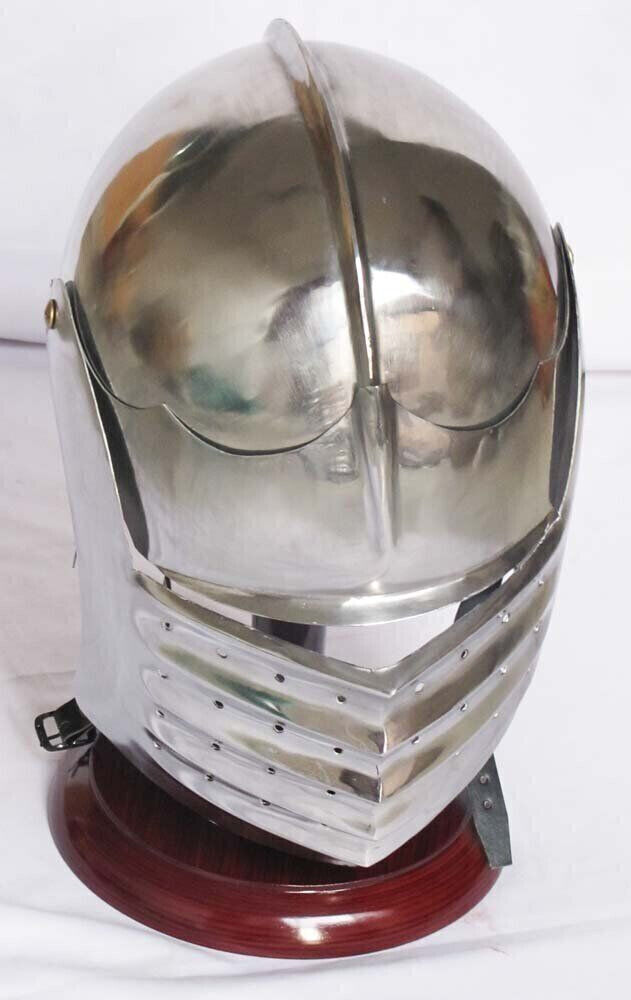 German Maximillian Ancient Italian Helmet Medieval European Closed Armour Helme