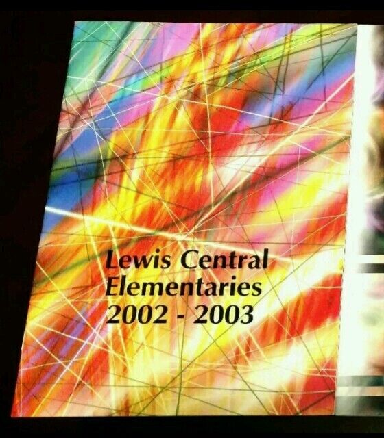 📚📚 (1) Lewis Central Elementary 2002-2003 Yearbook Council Bluffs, IOWA Titans