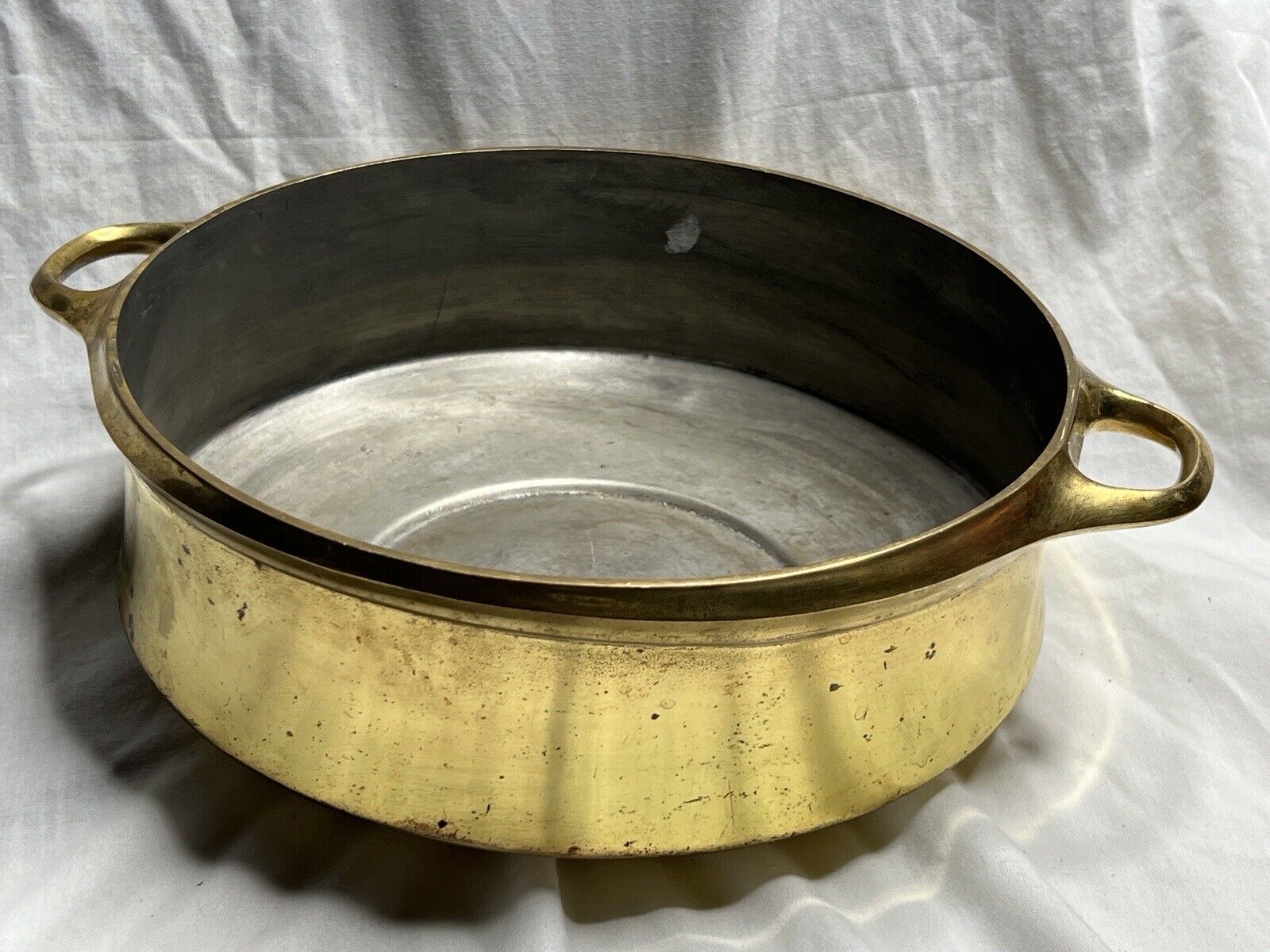 Vintage Jens H. Quistgaard Brass Pot Immaculate MCM Piece Free Fast Shipping