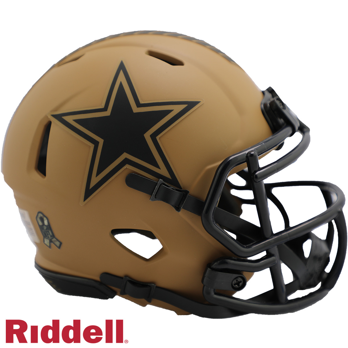 Dallas Cowboys 2023 Salute To Service Alternate Riddell Speed Mini Helmet New
