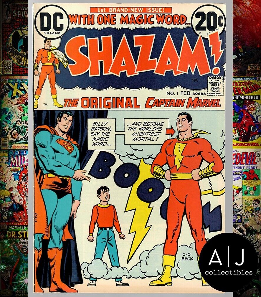 SHAZAM #1 1973 VF- 7.5 DC Comics
