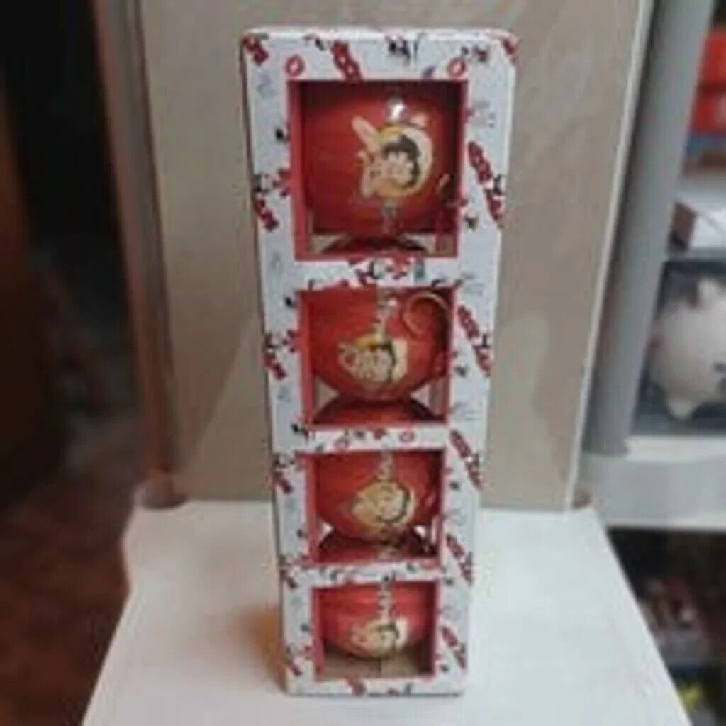 Betty Boop Christmas Ornament Set