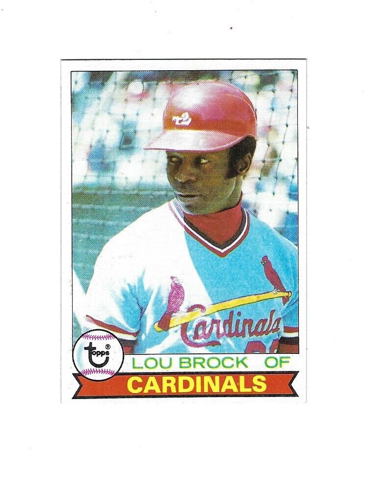 1979 Topps Lou Brock card #665   NM/MT