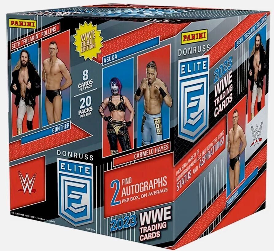 2023 Panini Donruss Elite WWE New Sealed Hobby Box New 