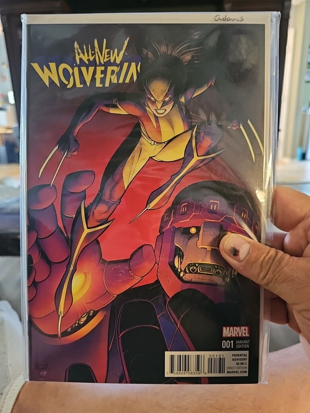 All-New Wolverine #1 (Marvel Comics 2016) Art Adams 1:25 Variant
