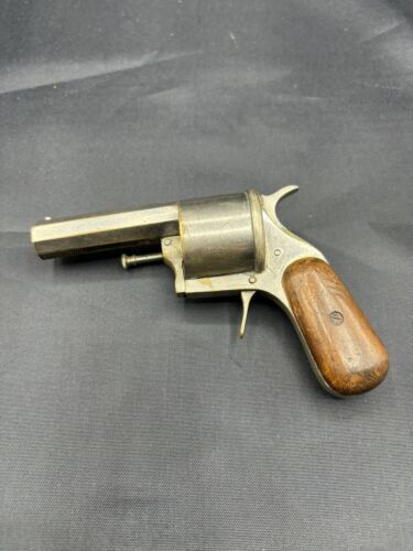 Mechanical Match Safe & Cigar Cutter Gun Late 1800's Original Condition