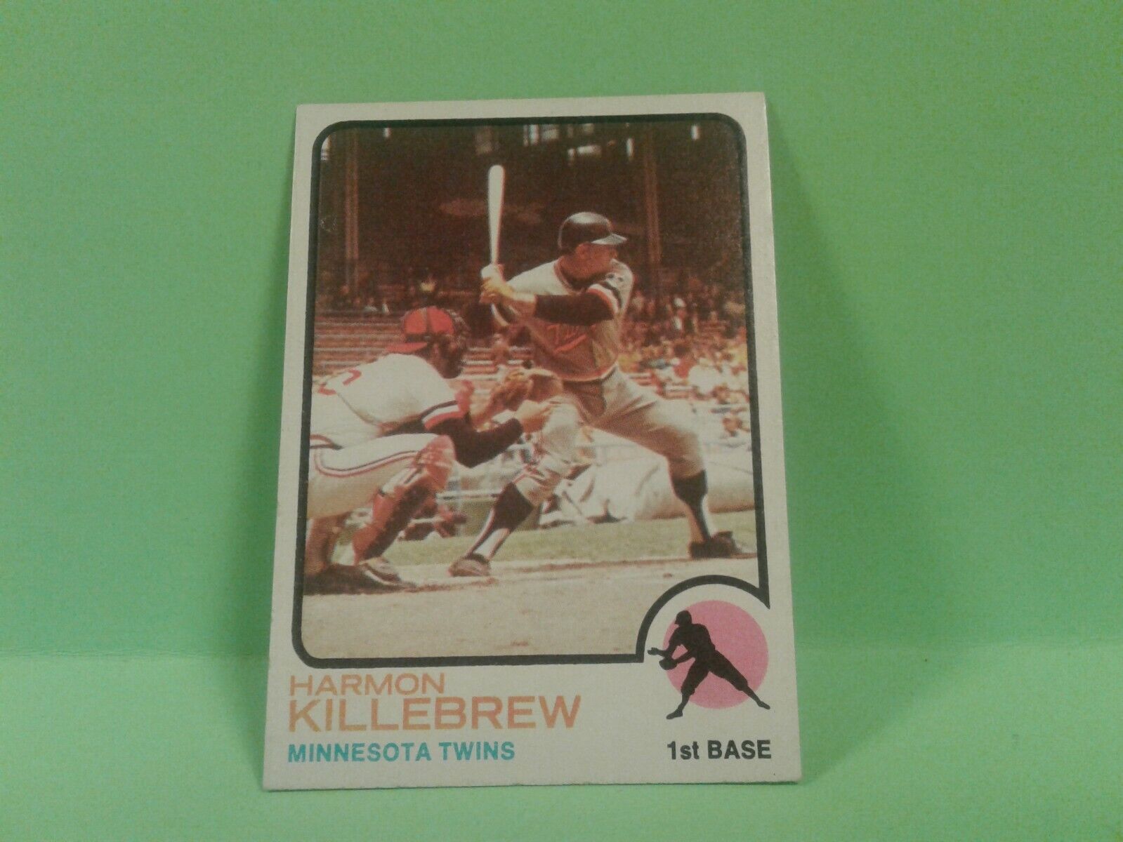 (1) 1973 TOPPS Baseball Harmon Killebrew #170 - Minnesota Twins Legend