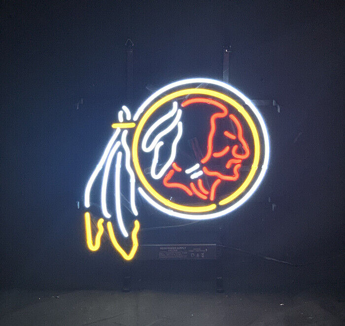 Rare Washington Sport Neon Sign For Bar Room Man Cave Open Wall Light 17\