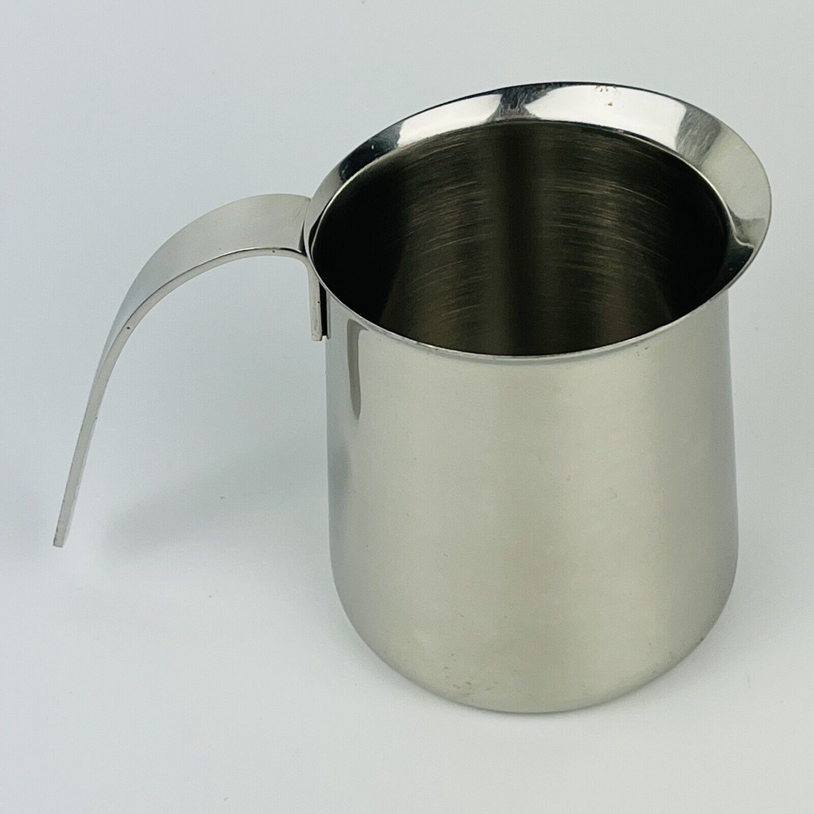 Vintage Krups Espresso Coffee Cream Pitcher Stainless Steel 18-8 Made in PRC