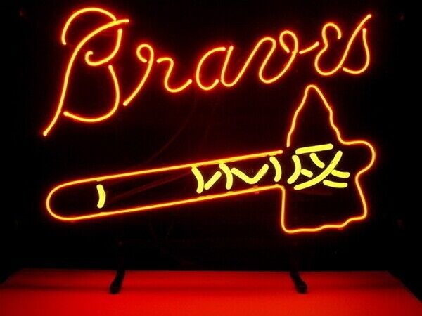 CoCo Atlanta Braves Logo Beer Neon Sign Light 24\