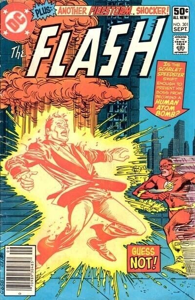 The Flash (1959) #301 Newsstand FN/VF. Stock Image