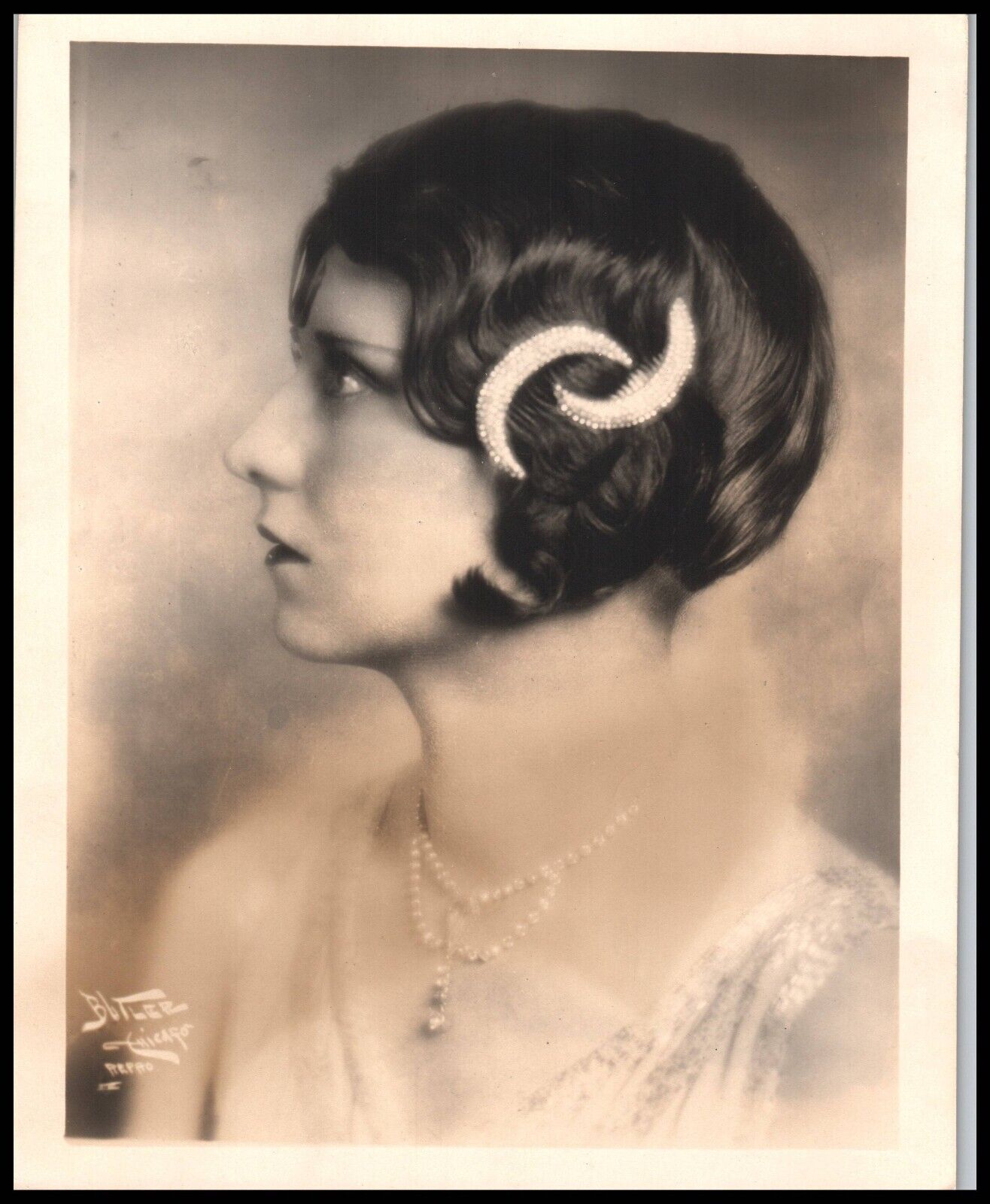 Hollywood Beauty DOROTHEA SUMMERS STUNNING PORTRAIT BUTLER 1920s ORIG Photo 651