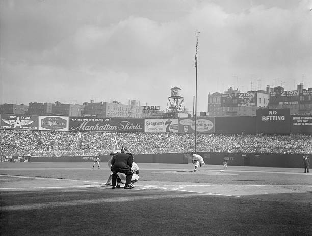 First Pitch Series New York New York Yankee pitcher Whitey Fo- 1955 Old Photo