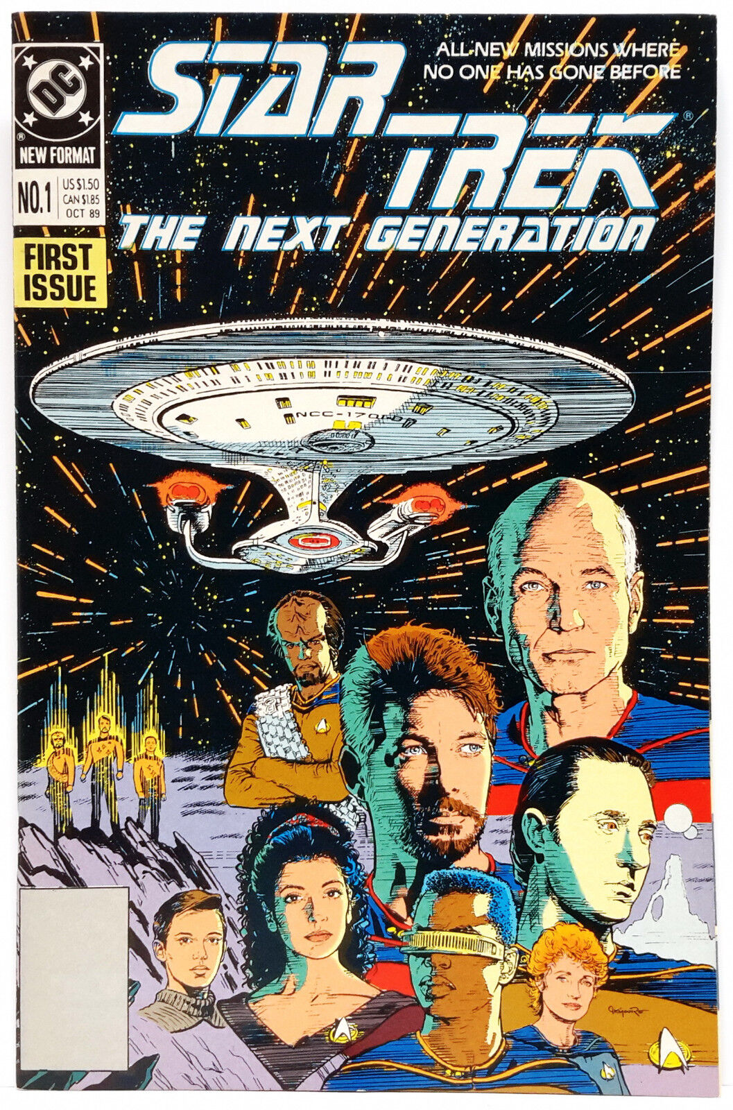 1989-1996 Star Trek Next Generation DC Comic Books - 80+ Issues— Your Choice