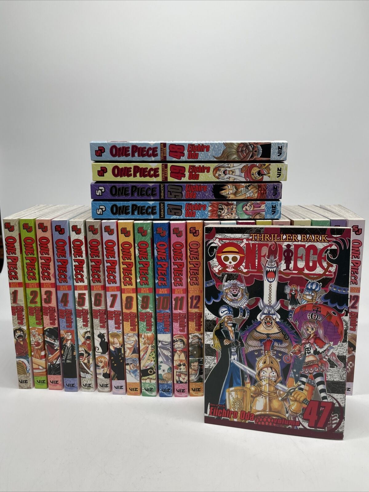 Lot of 26 One Piece manga Books English East Blue  Baroque Works Sabaody Thrille