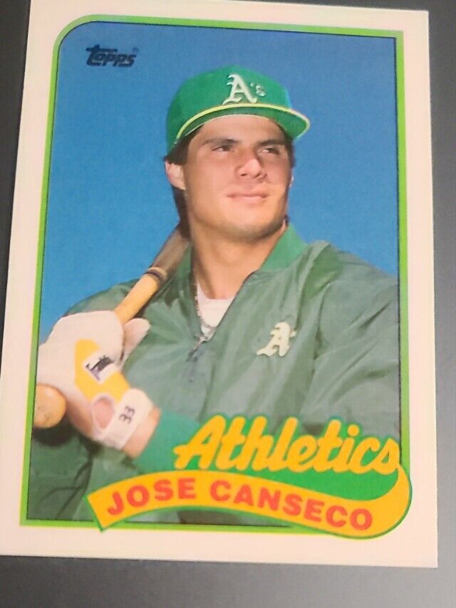 Jose Canseco 1989 Topps Doubleheader All-Stars