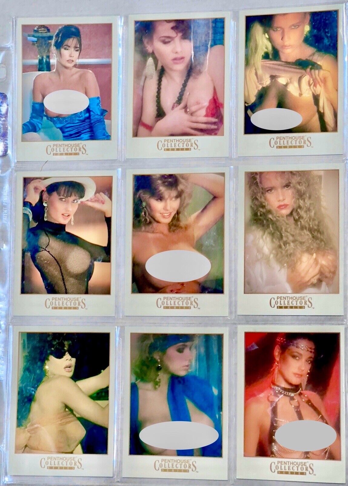 1992 PENTHOUSE COLLECTOR SERIES Premier Edition Trading Cards  SET OF 122 CARDS