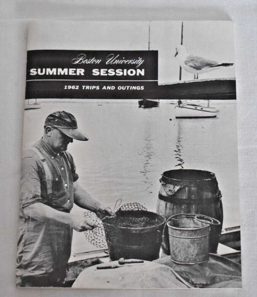 Boston University Summer Session 1962 Trips & Outings Booklet