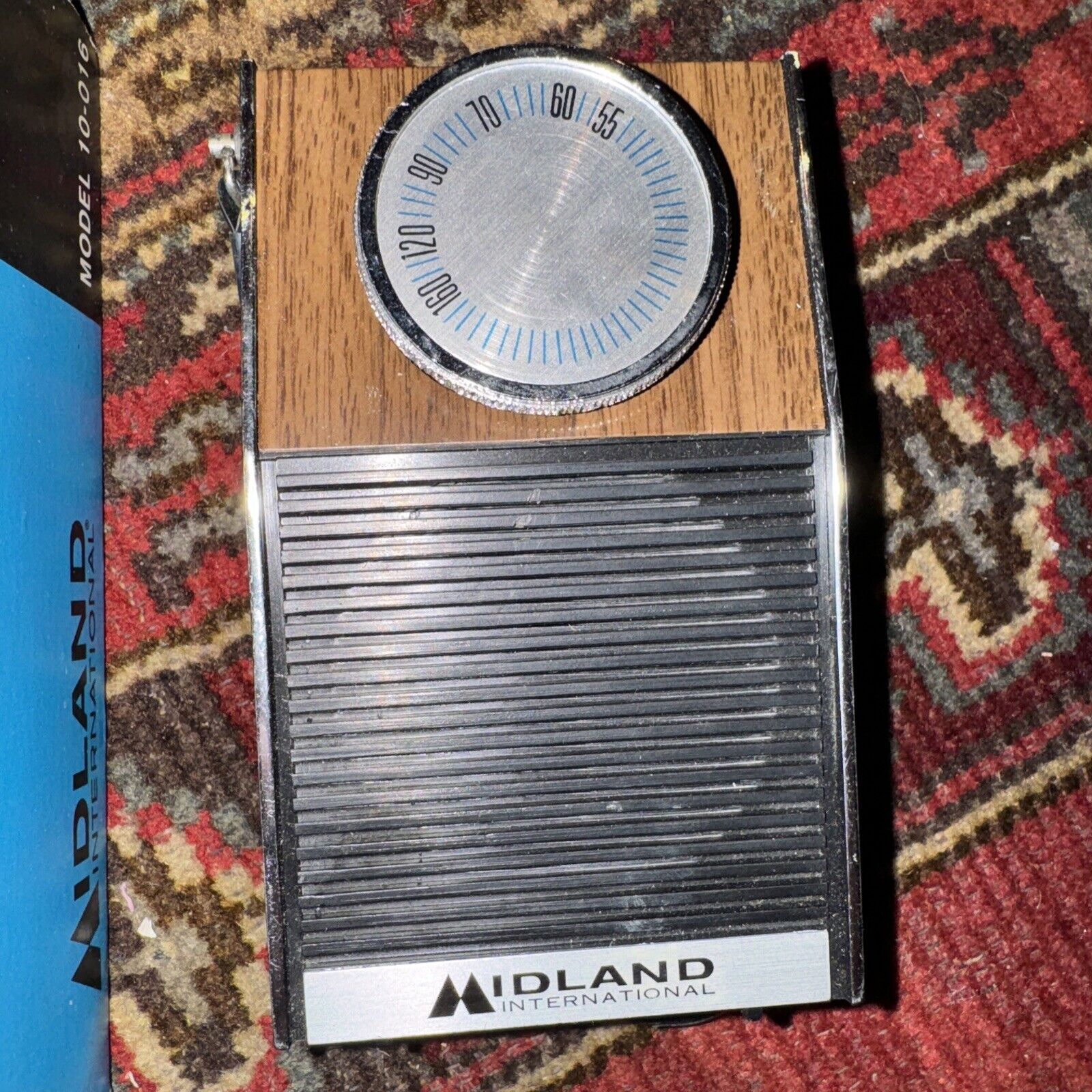 1969 Midland International Pocket Radio M: 10-016 - Solid State - Vintage Rare