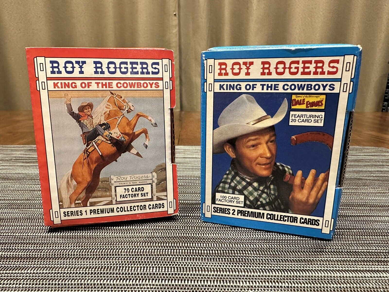 Roy Rogers Limited Edition Comic Cover Card Sets Series 1 & 2