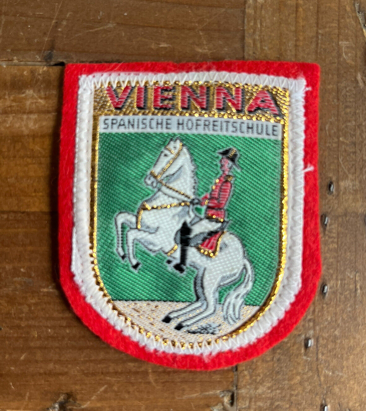 Vienna Spanische Hofreitschule Riding School Patch Badge AUSTRIA Souvenir Travel