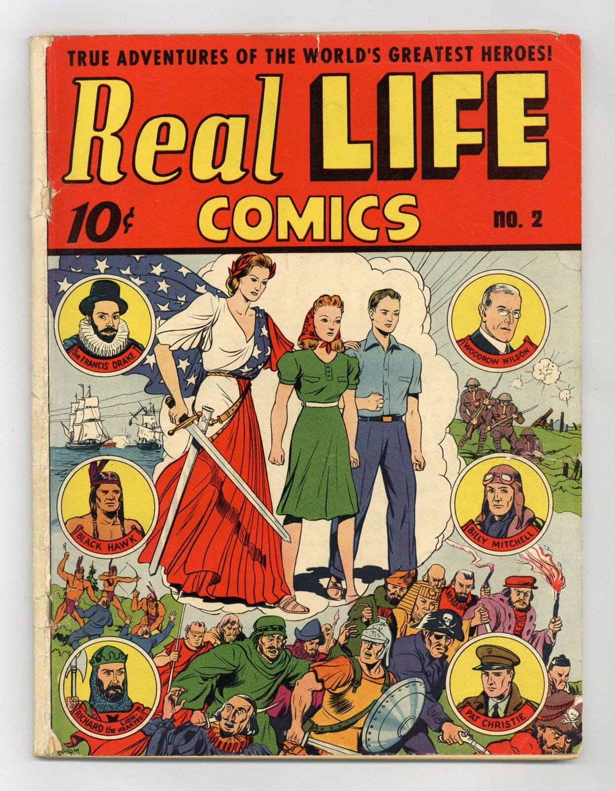 Real Life Comics Picture Magazine #2 GD/VG 3.0 1941