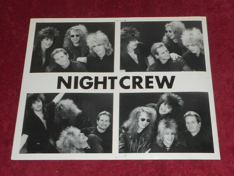 1990 Press Photo Night Crew Music Group